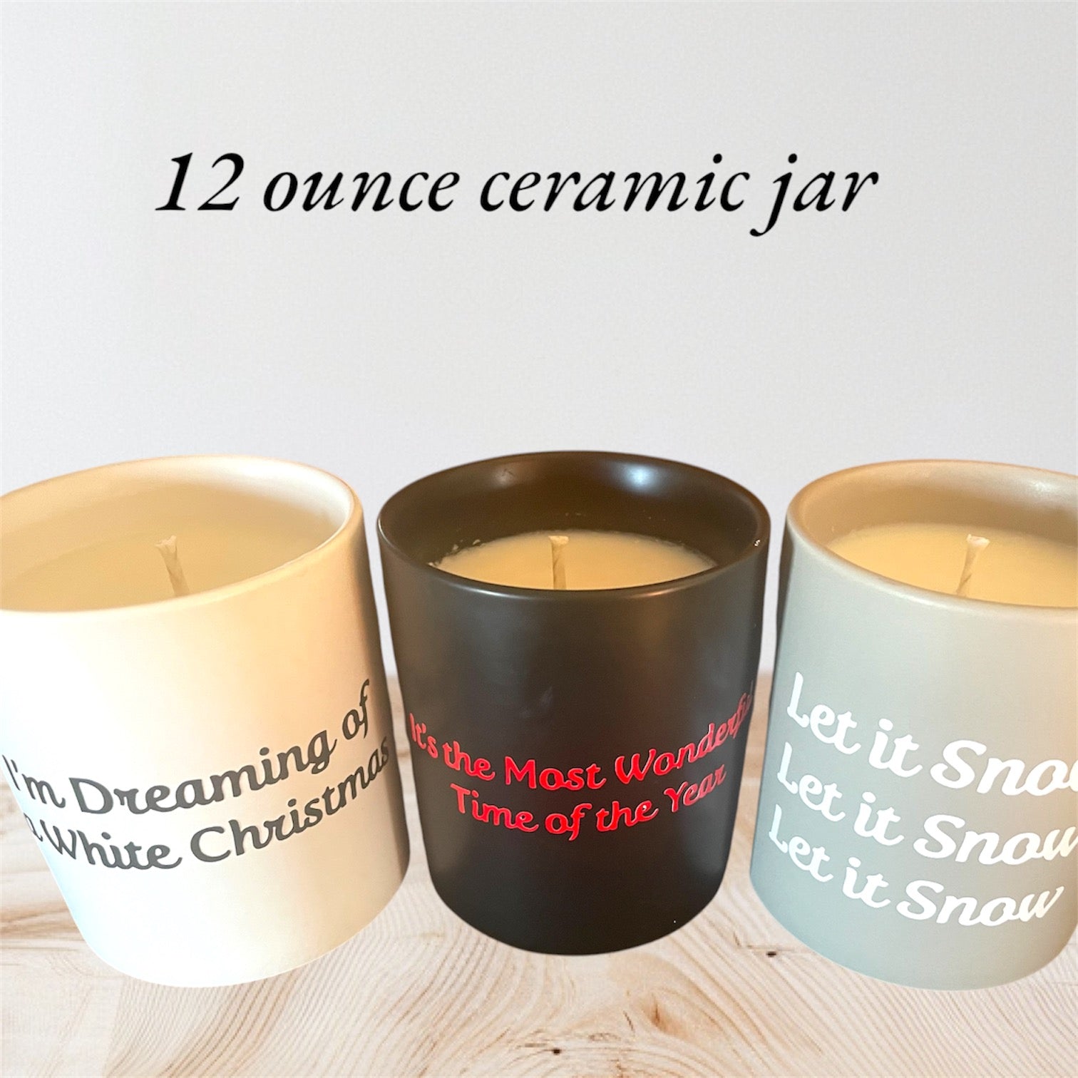 Limited Edition Winter/Christmas 12 ounce – Rustic Daisy