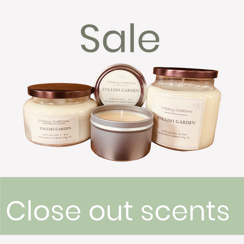 Candles-Close out Scents